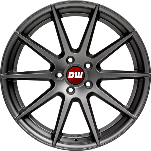 DW Wheels DW7 Gun-Metal